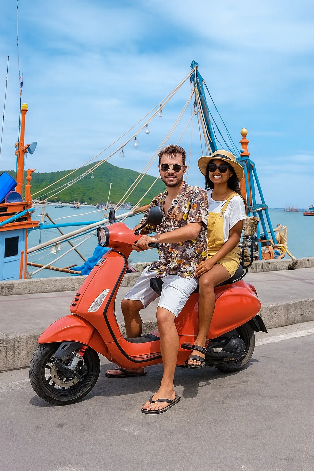 Renting a bike in Patong
